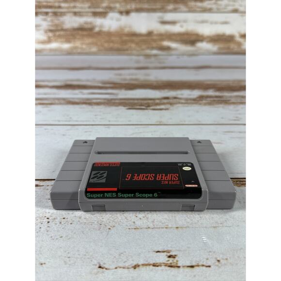 Super Scope 6 Super Nintendo Game - Picture 3 of 3